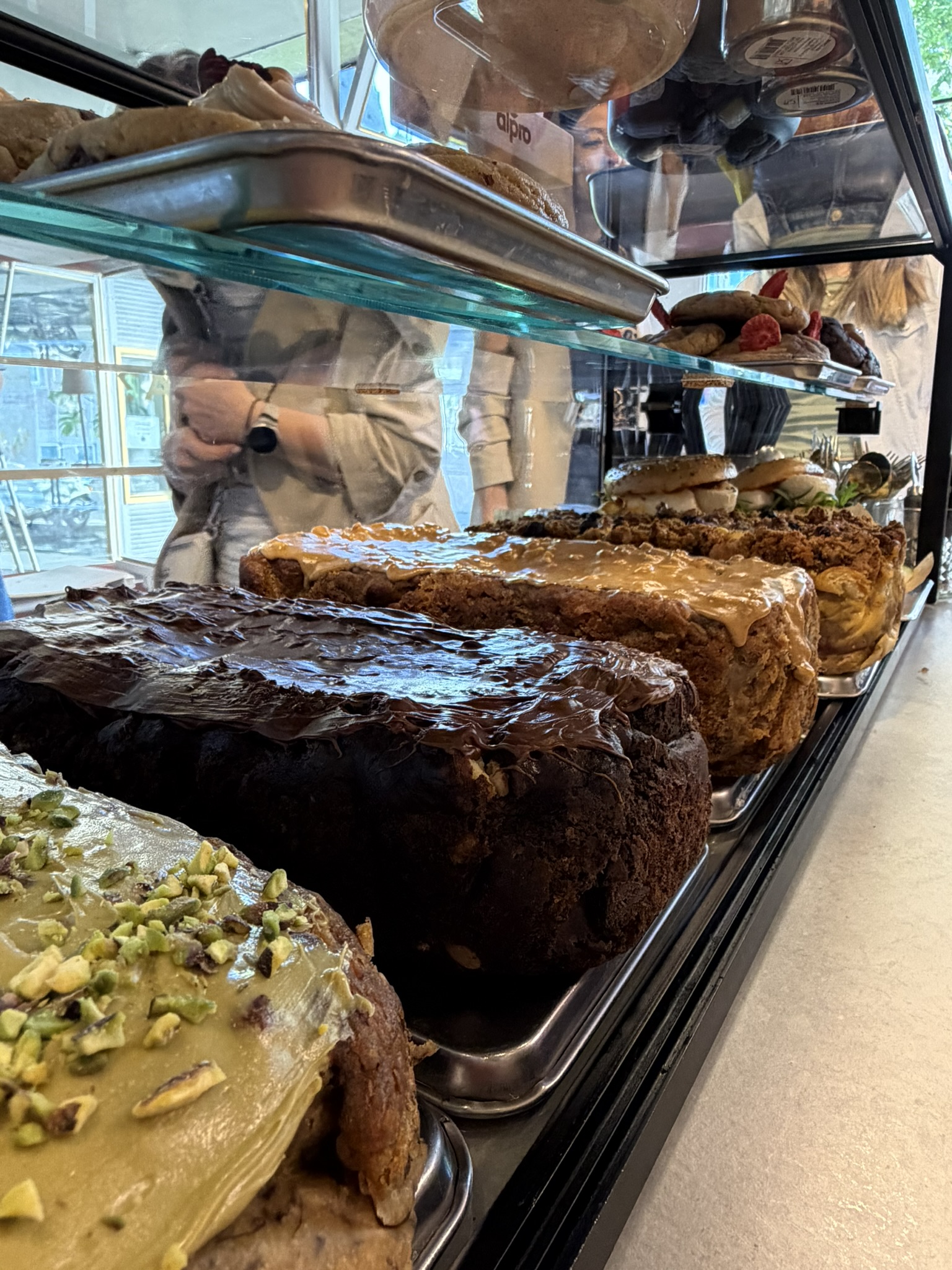 Freshly baked Banana breads at Noorhaus