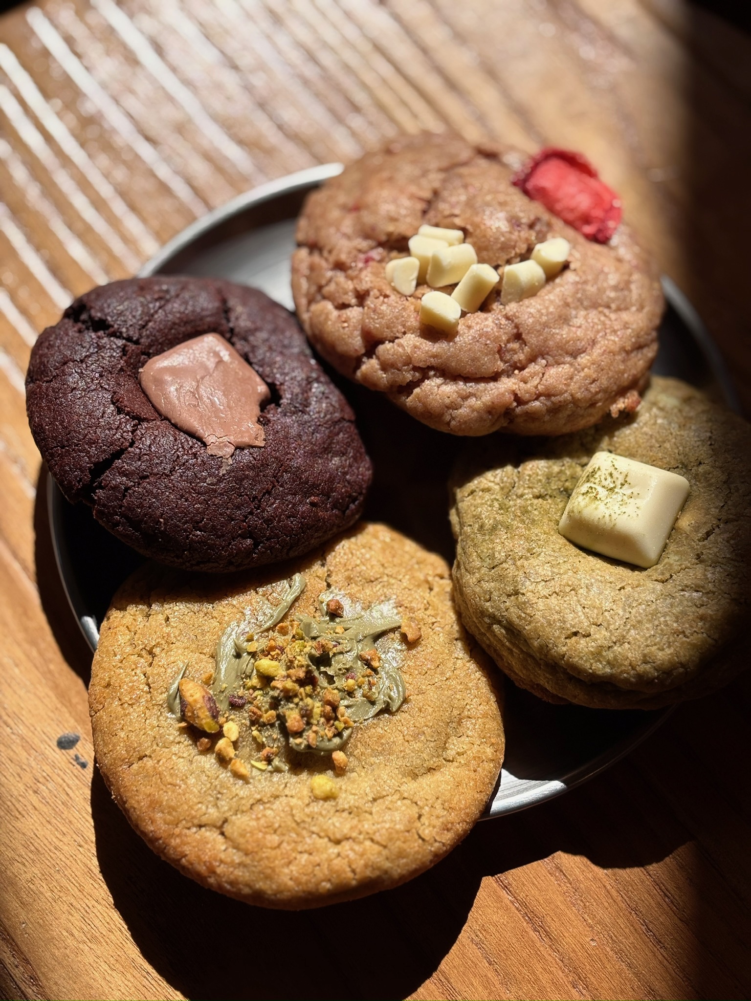 Freshly baked cookies at Noorhaus
